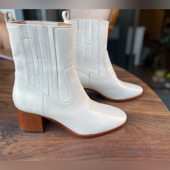 Leather Ankle Boots - Picture 3 of 6